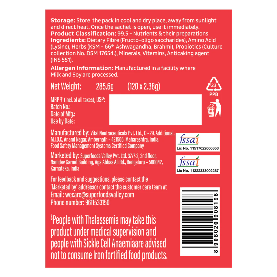 Healthy 50+ Nutrition Mix for Seniors: Clinically Designed to Improve Energy, Bone Health & Gut Health - Image 12