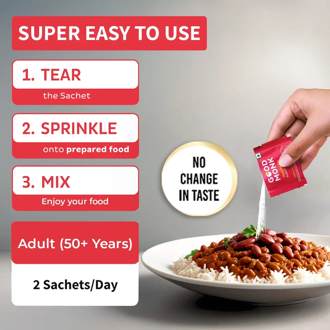 Healthy 50+ Nutrition Mix for Seniors: Clinically Designed to Improve Energy, Bone Health & Gut Health - Image 3