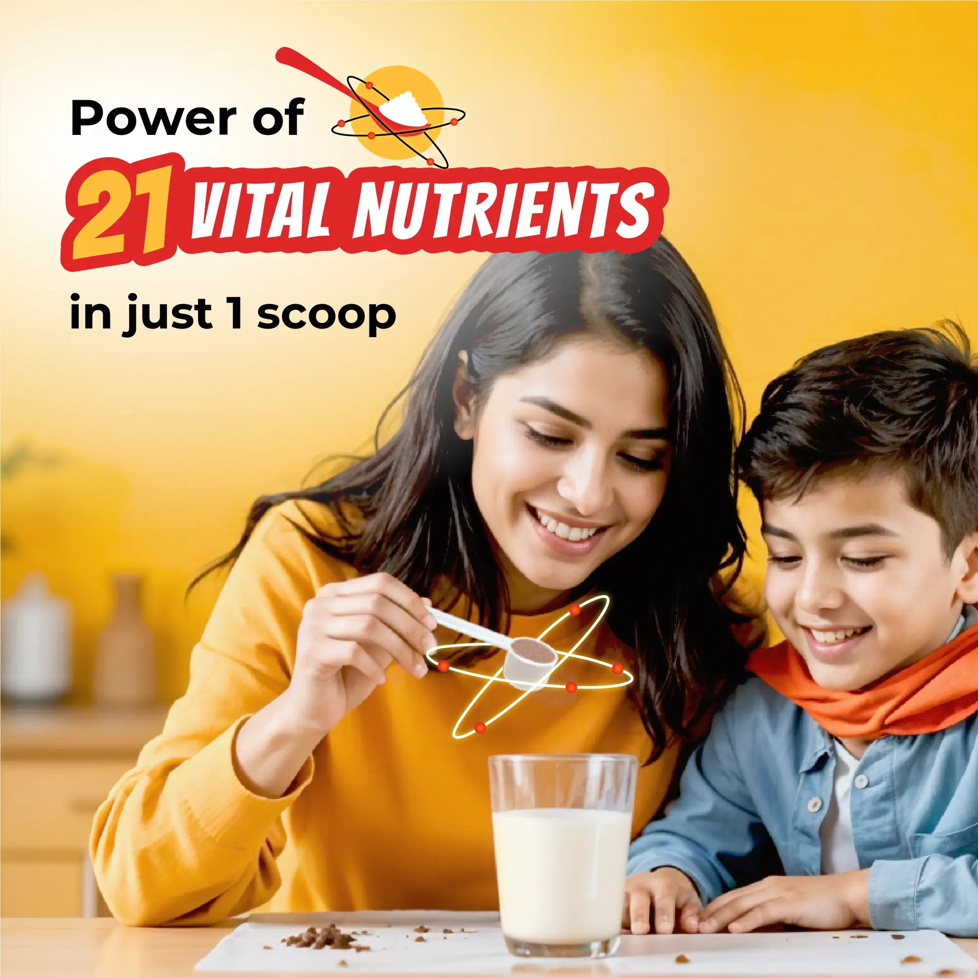 Superheroes Milk Mix (Chocolate): Improves Energy, Immunity, Brain, Eye & Gut Health - Image 7