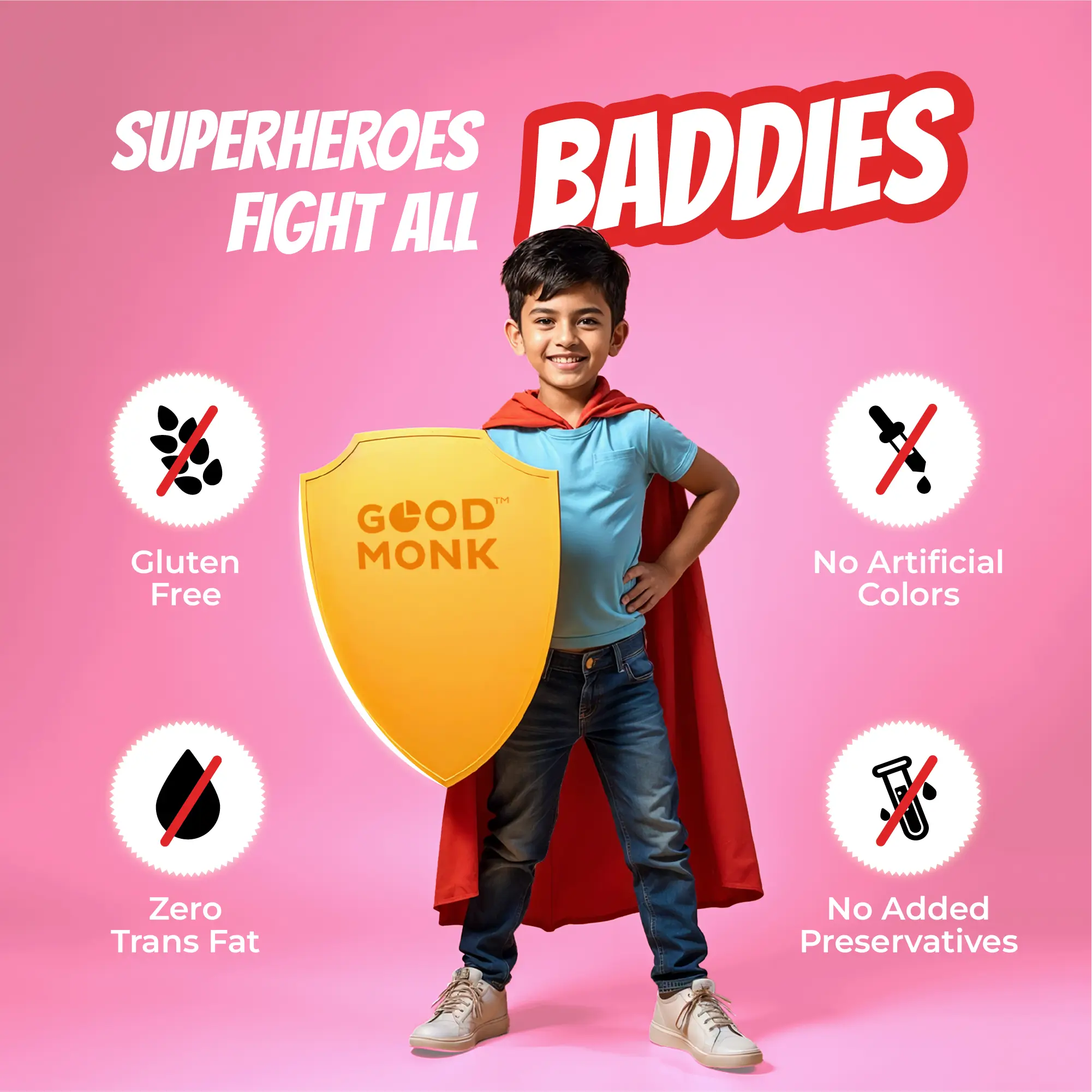 Superheroes Milk Mix (Strawberry): Improves Energy, Immunity, Brain, Eye & Gut Health - Image 11