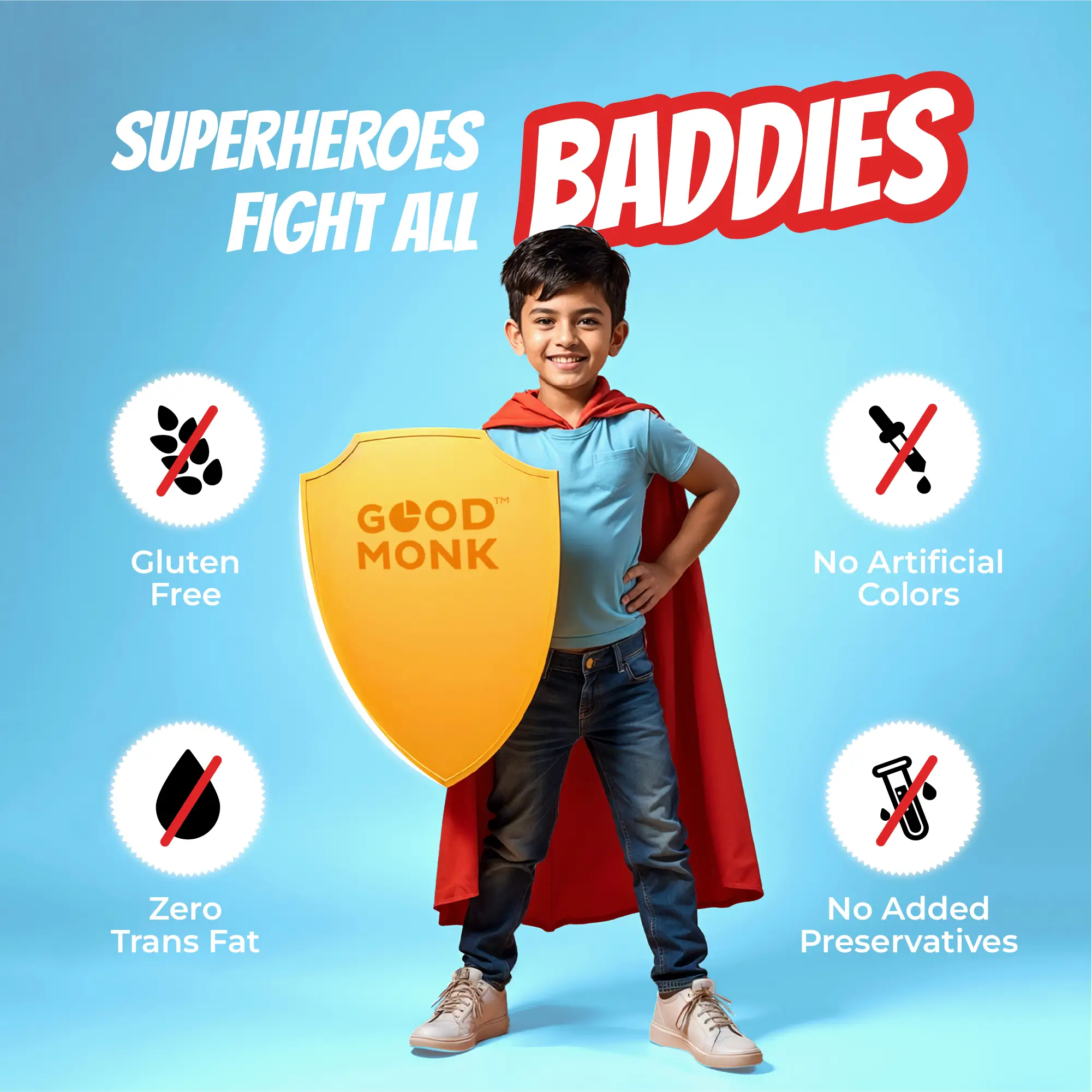 Superheroes Milk Mix (Vanilla): Improves Energy, Immunity, Brain, Eye & Gut Health - Image 11
